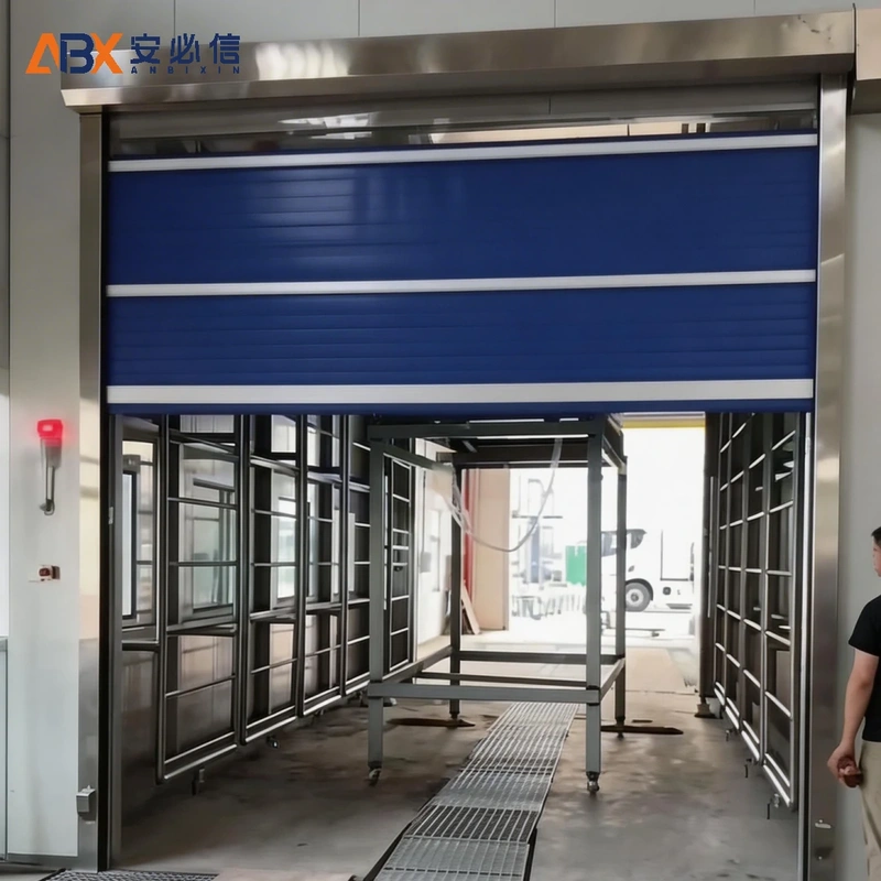马鞍山湖东路街道PVC快速门