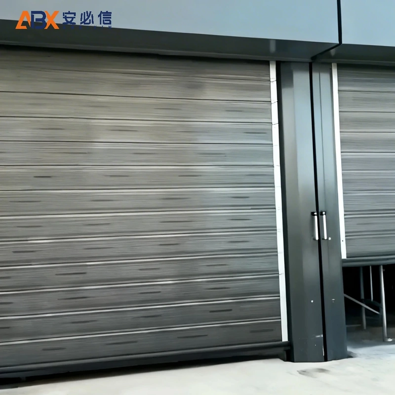 马鞍山湖东路街道螺旋式快速门
